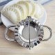 thumbnail image 2 of Stainless Steel Dumpling Maker, Flower Type Dumpling Ravioli Maker Press Mold Dumpling Making Device, 2 of 5