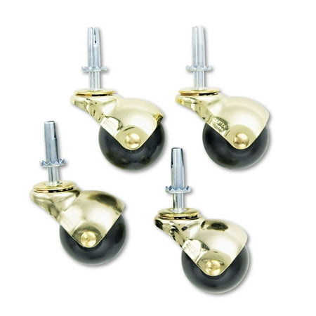 Manufacturer Varies Stem Caster,2"dia,Polyolefin,75lb 19YX24