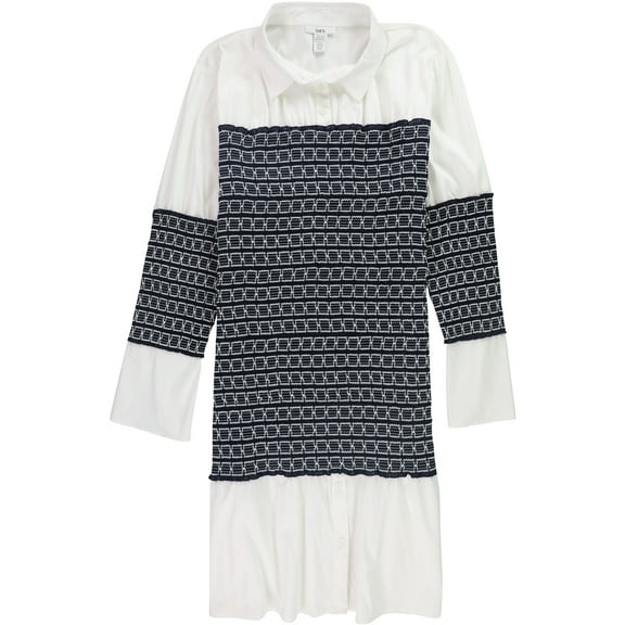Bar Iii Womens Smocked Bodycon Dress