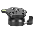 thumbnail image 3 of 2X DY-60N Tripod Head Leveling Base Adjusting Plate with Bubble Level for DSLR Camera, 3 of 8