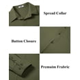 thumbnail image 5 of COOFANDY Dress Shirts for Men Muscle Fit Shirts for Men Wrinkle Free Dress Shirts, 5 of 6