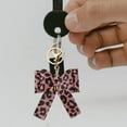 thumbnail image 3 of Animal Bow Keychain for Purse Bag Charms Leopard Cow Print Keychain for Women Girls Animal Lover Gift Ideas, 3 of 7