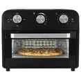 thumbnail image 4 of Exlonjet AFO 46129 BK 22 Quart Air Fryer Toaster Oven, Black, 4 of 9