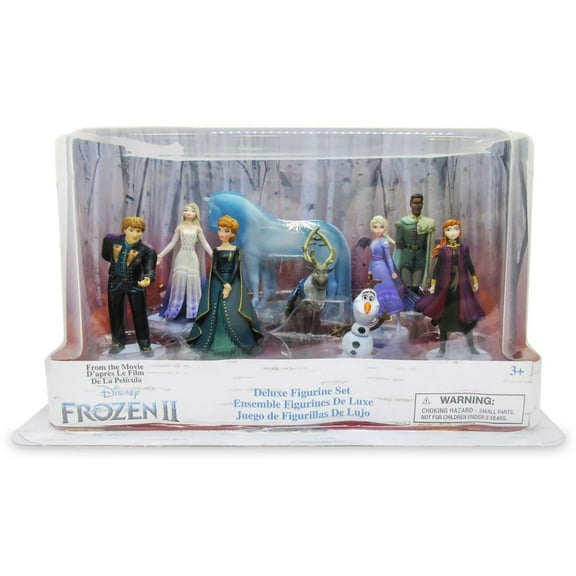 Disney Frozen 2 Elsa Anna Mattias Deluxe Figure Play Set Cake Topper, New Box