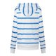 thumbnail image 3 of Sudadera con capucha informal de manga larga suelta con estampado de rayas a la moda para mujer Pompotops gfhjh23129, 3 of 6