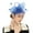 Blue, variant on JJHGVB fascinators Accessories Hat Headwear ladies hats for tea party Veil Hair Clip Wedding Mesh Hat Headband Hair Clips Hat Church Hat Mesh Floral Clip Navy One Size