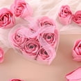 thumbnail image 3 of BalsaCircle 24 Dusty Rose Scented Rose Soap Party Favors Gift Boxes Ribbons Wedding Events Home, 3 of 7
