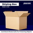 thumbnail image 2 of Pacron 25-Pack Cardboard Moving Boxes 15x11.5x22 – Durable for Shipping & Storage, 2 of 7