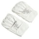 thumbnail image 3 of Guantes de boxeo de medio dedo espesar lucha de boxeo transpirable Kickboxing saco de boxeo guantes de entrenamiento mano fantasma blanco, 3 of 5