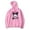 pink, variant on Kuromi merch Anime Onegai My Melody Hooded Drawstring Pocket Sweatshirt Men/women harajuku Pullover