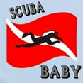 thumbnail image 2 of CafePress - Scuba Baby Infant Bodysuit - Baby Light Bodysuit, Size Newborn - 24 Months, 2 of 4