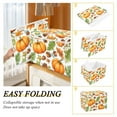 thumbnail image 4 of Foldable Fabric Storage Bin With Handle Collapsible Basket Box Storage With Lid Organizer Acorns, 4 of 7