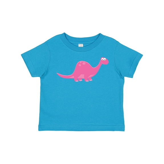 Inktastic Pink Dinosaur Girls Toddler T-Shirt