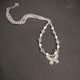 thumbnail image 2 of 2023-gothic Butterfly Pendant Chains NecklacesB, 2 of 3