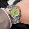thumbnail image 3 of ADDIESDIVE Men's Watch, Analog Quartz Watch with Sapphire Crystal, 100m Water Resistant, Japanese Sweep Second Movement, Stainless Steel, 3 of 8