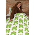 thumbnail image 2 of Kawaii King Frog Blanket Gifts for Kawaii King Frog Lover 80 x 60 Inch for Adult,Kawaii King Frog Fannel Fleece Throw Blanket Super Soft Throws Blanket for Bed Couch Sofa, 2 of 6