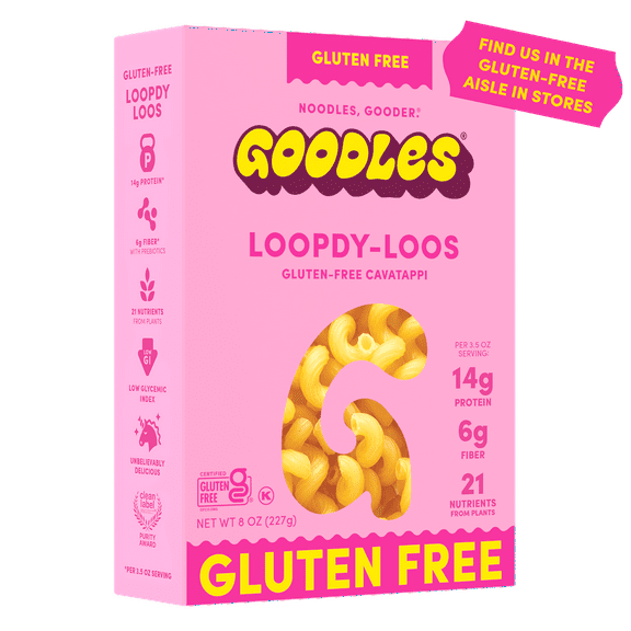 Goodles Dry Pasta Gluten-Free Loopdy-Loos - 8 oz
