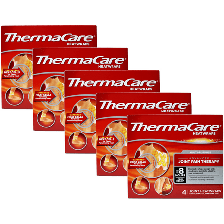 ThermaCare Heatwraps 8 Hour Advanced Join Pain Therapy 4 Each Pack of 5