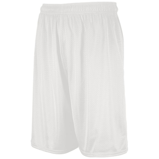 Russell Athletic Shorts en Tricot Mesh Dri-Power 9, S, Blanc