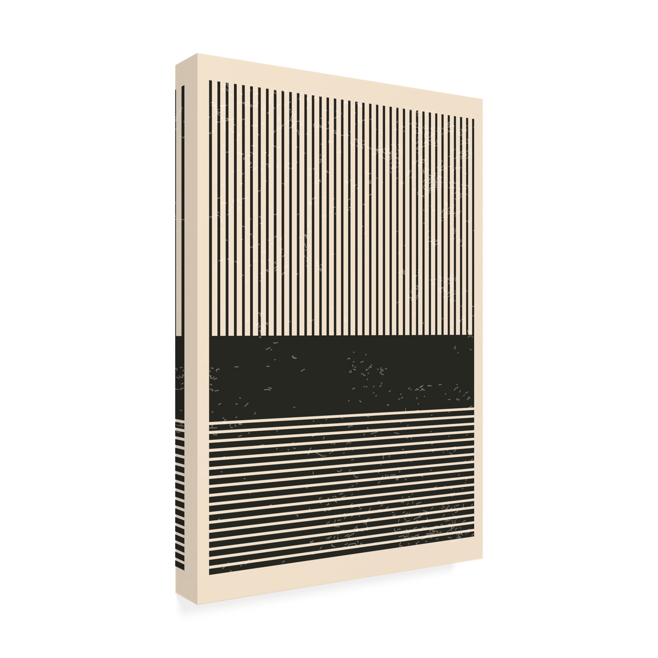 Trademark Fine Art jay stanley  Black and White Minimal Series 4 Canvas Wall Art