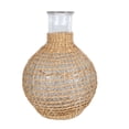 thumbnail image 1 of 1 UNID RATTAN RATTAN CRISTAL FLOR BOTELLA CREATIVA CREATIVA HIDROPONICO MESA DE LA MESA DE LA TARJETA DE LA TARJETA, 1 of 6