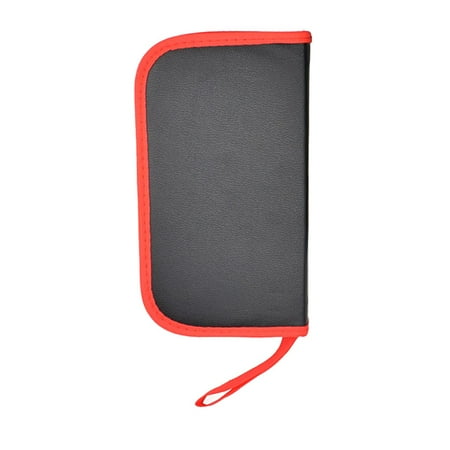 

【Ready Stock】 Hardware Repair Toolbag Electric Soldering Iron Tool Bag Multi-function PU Leather zipper Tool Pouch for Household