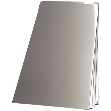 Copperlab 26-Gauge Stainless Steel Sheet Metal Unmatched Durability 24" x 24", 26-Gauge