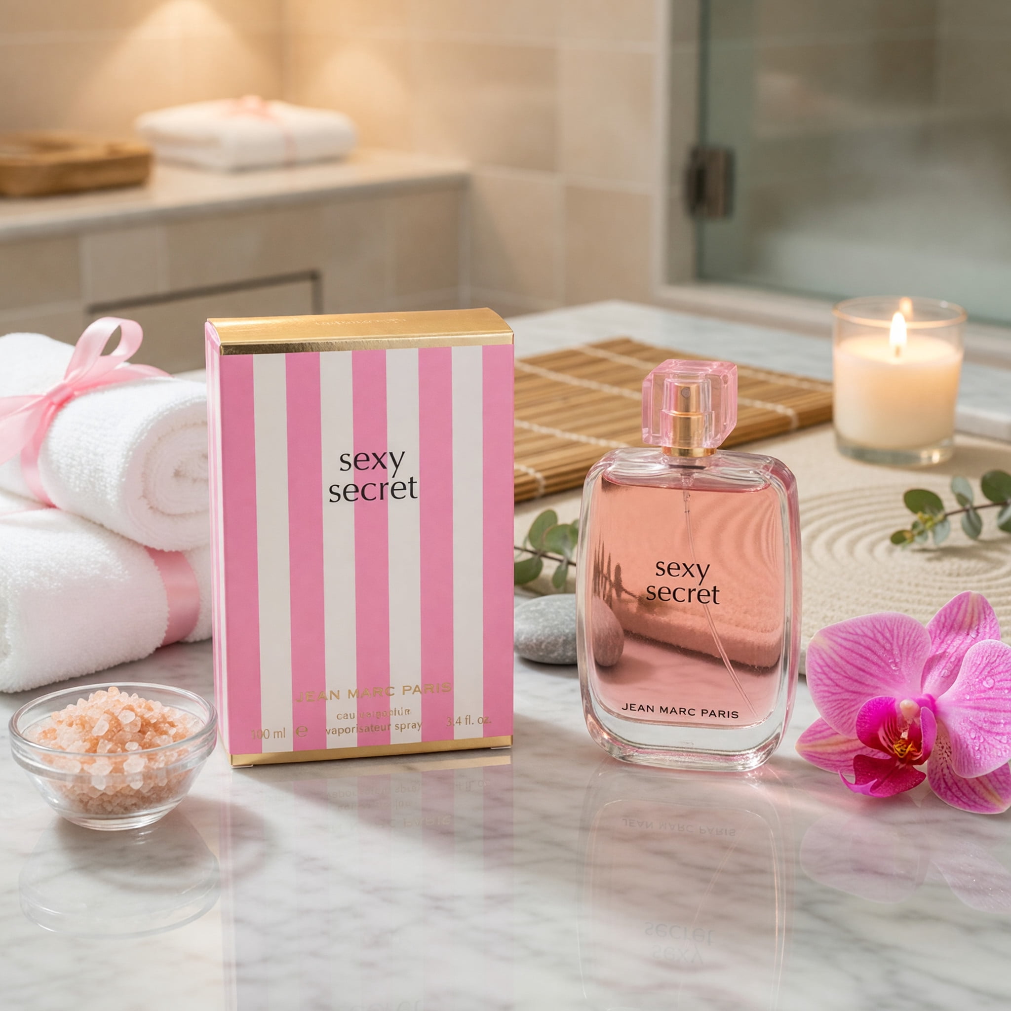 Jean Marc Paris SEXY SECRET Eau De Parfum Spray, 3.4 fl oz