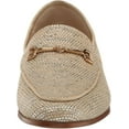 thumbnail image 2 of Sam Edelman Loraine Platinum Almond Toe Slip On Heeled Fashion Loafers (Platinum, 10), 2 of 6