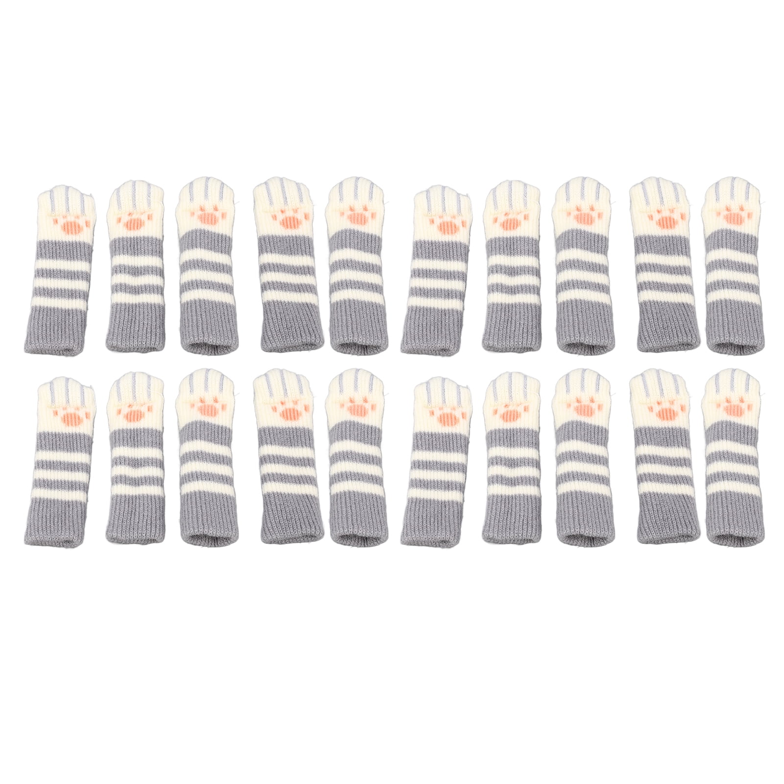 Oubit Table Feet Cover,20pcs Cat Paw Furniture Cat Paw Table Feet