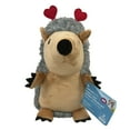 thumbnail image 2 of VIBRANT LIFE Grey Squeaker Cozy Hedgehog Dog Toy, 2 of 5