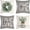 Grey, variant on Throw Pillow Covers 18x18 Set of 4 Farmhouse Pillow Covers Cushion Cases Decorative Pillowcases for Sofa Couch Living Room Outdoor Home Decor (Grey, 18" x 18")