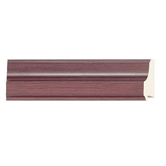 Picture Frame Moulding (Wood) 100Ft Bundle - Traditional Mahogany Finish - 1.875" Width - 9/16"