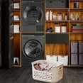 thumbnail image 4 of Versatile Home Textile Storage For Laundry Clothes Organization Stylish Hollow Design Laundry For Bedroom Bathroom Kitchen With Functional PP Material, 4 of 8