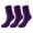 Purple, variant on Fashion Compression Socks for Women Stockings Winter Solid Color Warm Bubble Socks Extra Long Tight Knitted Pile Socks 50% off Clearance!