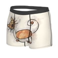 thumbnail image 2 of Bingfone Brown Cat Cartoon Men'S Underwear - Casual Stretch Boxer Briefs-X-Large, 2 of 9
