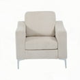 thumbnail image 3 of Modern Corduroy Sectional Sofa with Armrests (35.24*32.28*35.43, Living Room, Sturdy Frame), 3 of 6