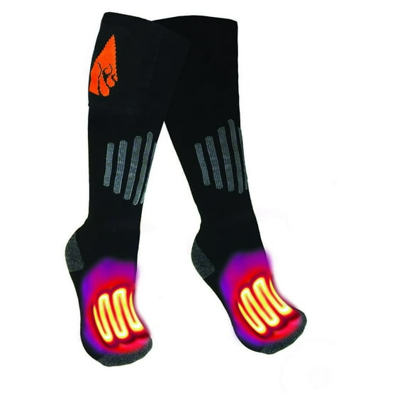 ActionHeat 3.7V Rechargeable Battery Heated Socks Wool