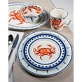 thumbnail image 4 of Golden Rabbit Enamelware Crab House Pattern - Set of 4 - 24 oz Salad Bowls - Golden Rabbit Enamelware, 4 of 4