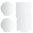 thumbnail image 1 of 4pcs acrylic transparent light board - circular+square, 1 of 5