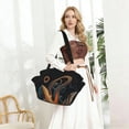 thumbnail image 5 of Octopus Twisted Tentacles Art 2-in-1 Foldable Picnic Blanket Tote Bag Shoulder Handbag, Large Circular Outdoor Mat for Beach Camping Park, 5 of 5