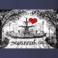 thumbnail image 3 of CafePress - I Love Savannah Ga Long Sleeve T Shirt - Long Sleeve Dark T-Shirt, 3 of 4