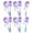 A, variant on Princess Wand LED Flashing Magic Toy Glitter Light Up Crystal Fairy Wand Children Girls Favor RaveRally Props