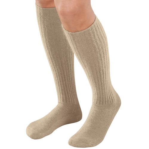 Graduated Compression Diabetic Calf SockKhakiXL