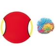 thumbnail image 1 of Ensemble de Raquettes et Balles de Trampoline Disque Rebondissant Jeu de Jardin Extérieur Lancer et Rouge, 1 of 8