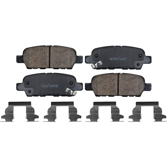 Rear Brake Pad Set - Compatible with 2015 - 2023 Nissan Altima 2016 2017 2018 2019 2020 2021 2022