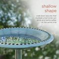 thumbnail image 4 of Alpine TEC116 28-Inch Birdbath-Green, 4 of 9