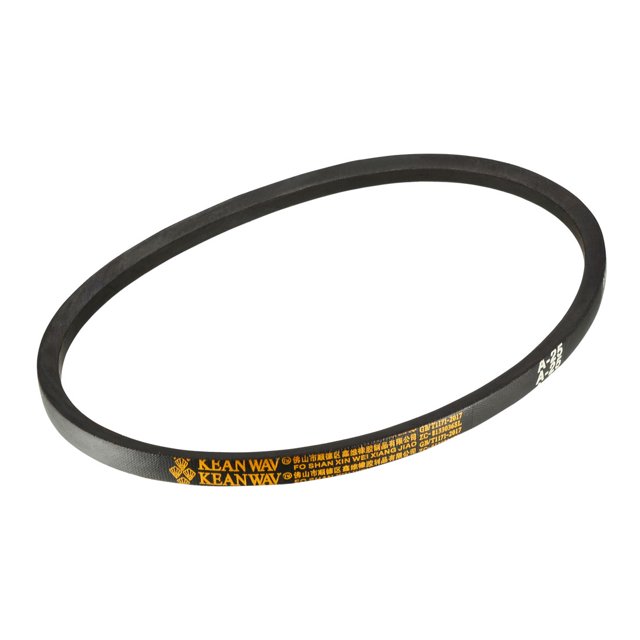 Unique Bargains 25" V Belt Inch Inner Length Industrial Transmission Belt Rubber Black 1pcs