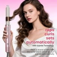 thumbnail image 4 of 5-in-1 Hot Air Styler & Hair Dryer Brush with Powerful Motor & Negative Ions for Fast Drying, Curling, & Frizz-Free Styling (Purple), 4 of 9