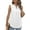 White, variant on Mengpipi Womens Casual Tank Top Sleeveless Summer Shirts V-Neck Comfy Blouse for Work S-XL